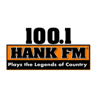 100.1 Hank FM logo