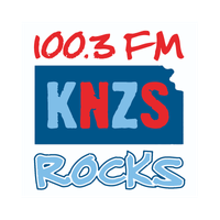 100.3 KNZS logo