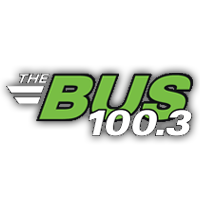 100.3 THE BUS logo