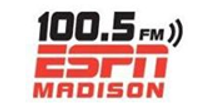 100.5 ESPN Madison logo