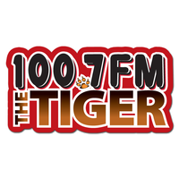 100.7 The Tiger logo