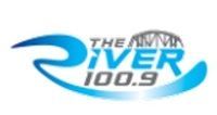 Logotipo de 100.9 The River