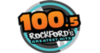 100 FM Rockford's Greatest Hits logo