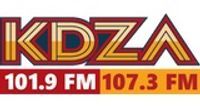 101.9 107.3 KDZA logo