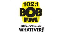 102.1 Bob FM logo