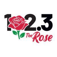 102.3 The Rose logo