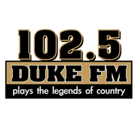 102.5 Duke FM logo