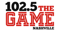 102.5 The Game logo