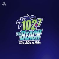 102.7 The Beach logo