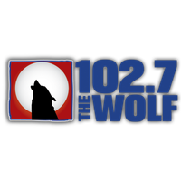 102.7 The Wolf logo
