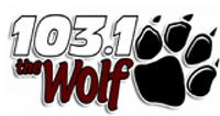 103.1 The Wolf logo