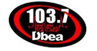 103.7 Da Beat logo