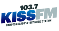 Logotipo de 103.7 KISS FM