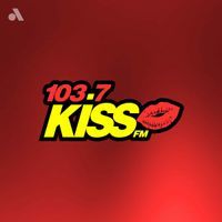 103.7 KISS-FM logo
