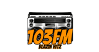 103FM Blazin Hitz logo