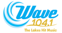 104.1 The Wave logo