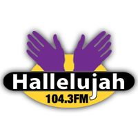 104.3 Hallelujah FM logo