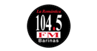 Logotipo de 104.5 FM La Romantica