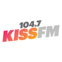 104.7 KISS FM logo