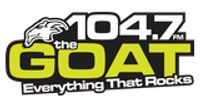 104.7 The Goat logo