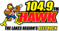 Logotipo de 104.9 The Hawk