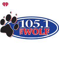 105.1 The Wolf logo