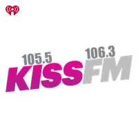 Logotipo de 105.5 / 106.3 Kiss FM