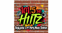 105.5 THE HIITZ logo