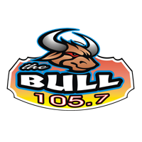 105.7 The Bull logo