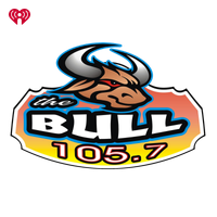 105.7 The Bull logo
