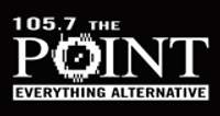 105.7 The Point logo