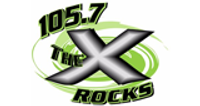 105.7 The X logo