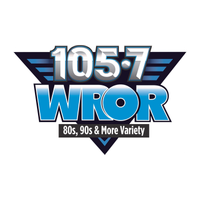105.7 WROR logo