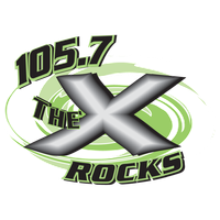 105-7 X logo