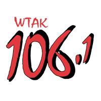 106.1 WTAK logo