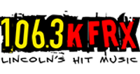 106.3 KFRX logo