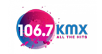 106.7 KMX logo