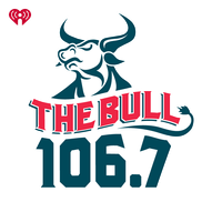 106.7 The Bull logo