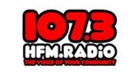 107.3 HFM Radio logo