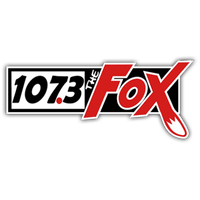 107.3 The Fox Rocks logo