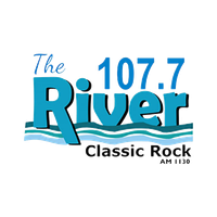 107.7 & 1130 The River logo