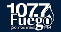 107.7 Fuego logo