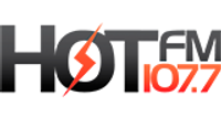 107.7 HOT FM logo