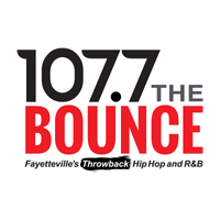 107.7 The Bounce logo