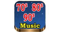 Logotipo de 70s 80s 90s Music