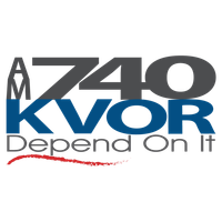740 KVOR logo