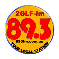 89.3FM 2GLF logo