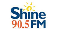 90.5 Shine FM logo