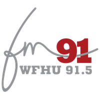 91.5 WFHU The Lion logo