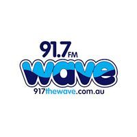 91.7 The Wave logo